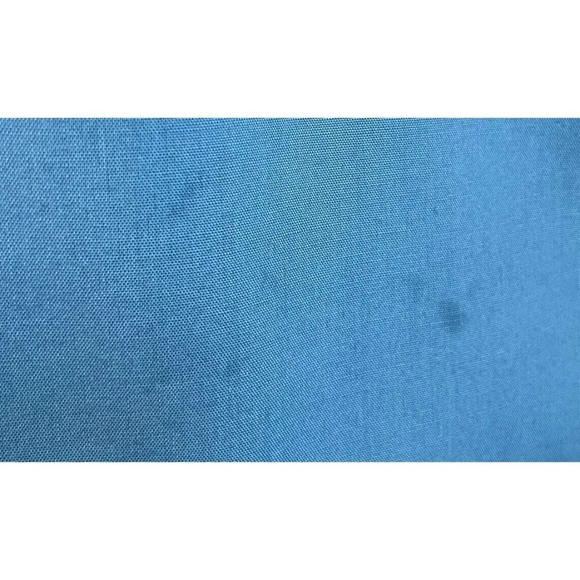 Foxcroft Bluish Green Blouse Long Sleeve Button Down Wrinkle Free Fitted Fit 16P - Picture 6 of 9